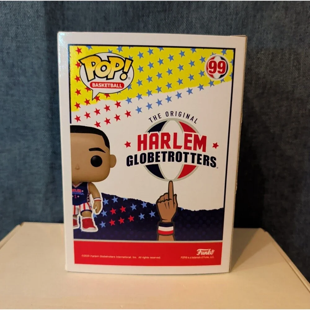 Funko Pop 99 Harlem Globetrotters Basketball Vinyl NIB  with Protector